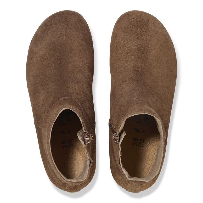 Birkenstock EBBA 1028399 Dark Tea | Suède Largeur Étroite - Dealorys