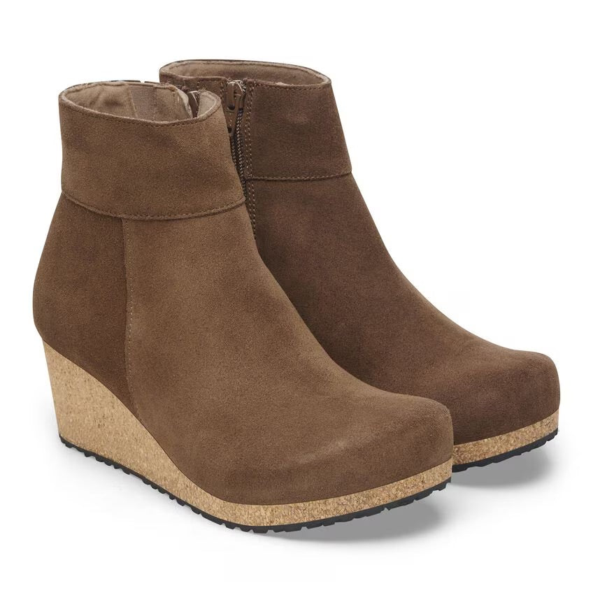 Birkenstock EBBA 1028399 Dark Tea | Suède Largeur Étroite - Dealorys