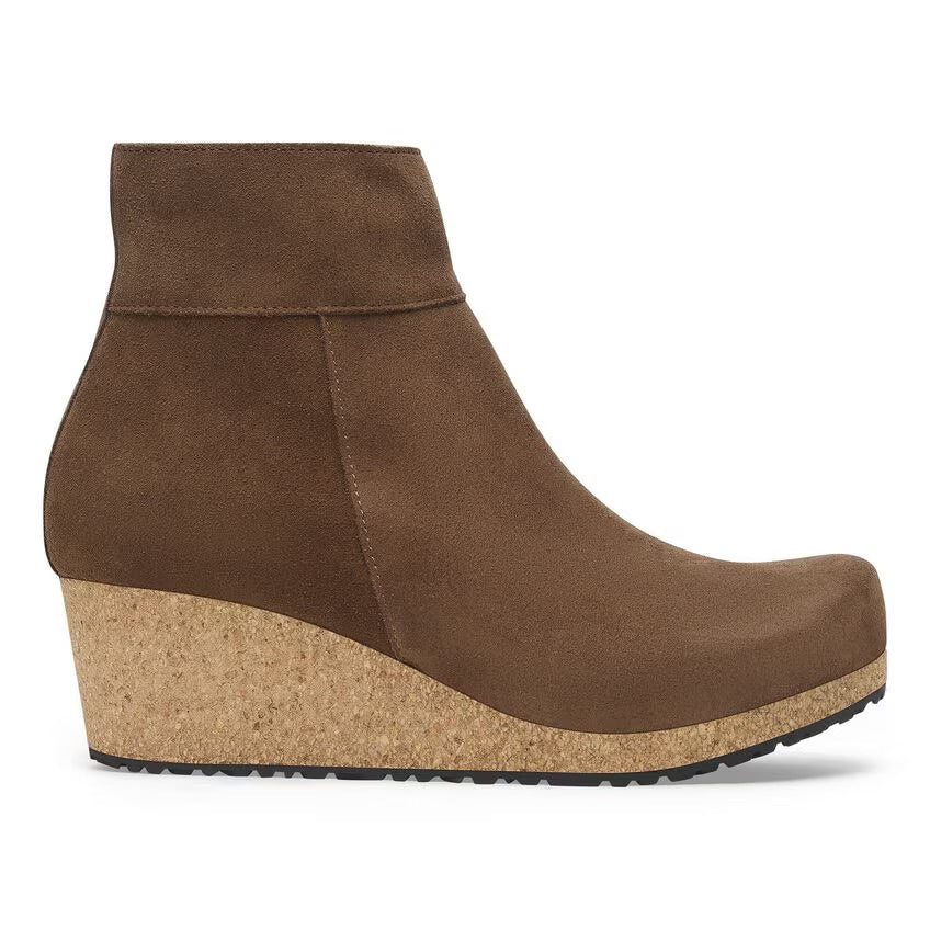 Birkenstock EBBA 1028399 Dark Tea | Suède Largeur Étroite - Dealorys