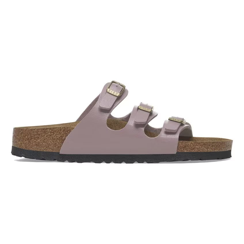 Birkenstock FLORIDA 1029830 Graceful Faded Purple | Birko-Flor Largeur Régulière - Dealorys