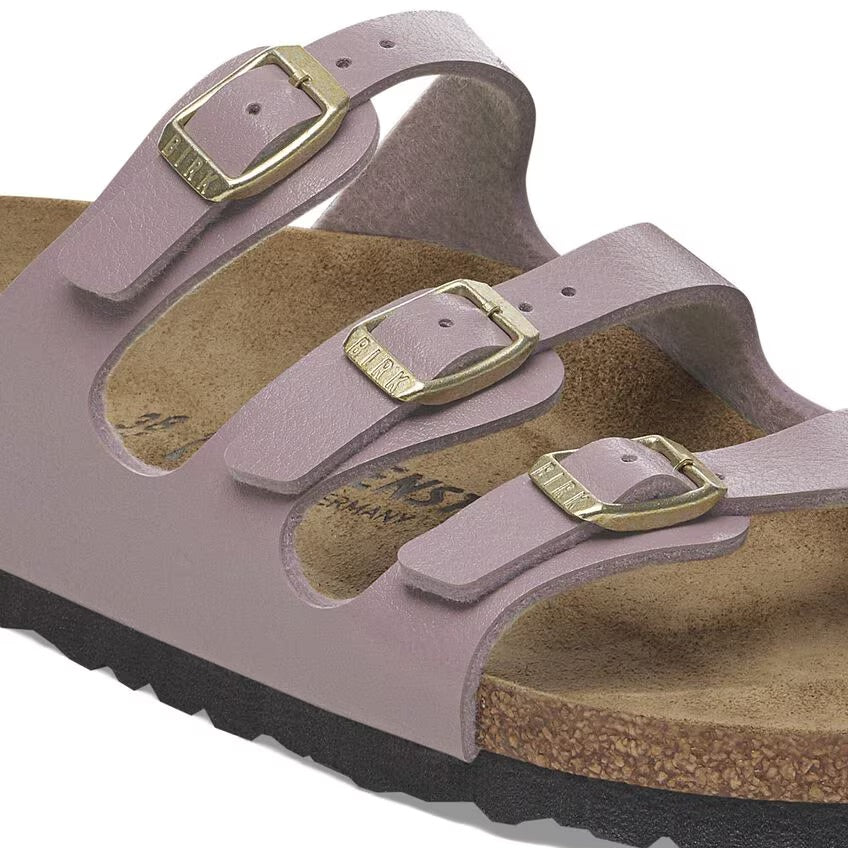 Birkenstock FLORIDA 1029830 Graceful Faded Purple | Birko-Flor Largeur Régulière - Dealorys