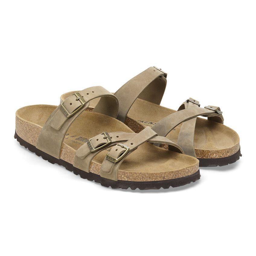 Birkenstock FRANCA 1015930 Tobacco | Cuir Largeur Régulière - Dealorys