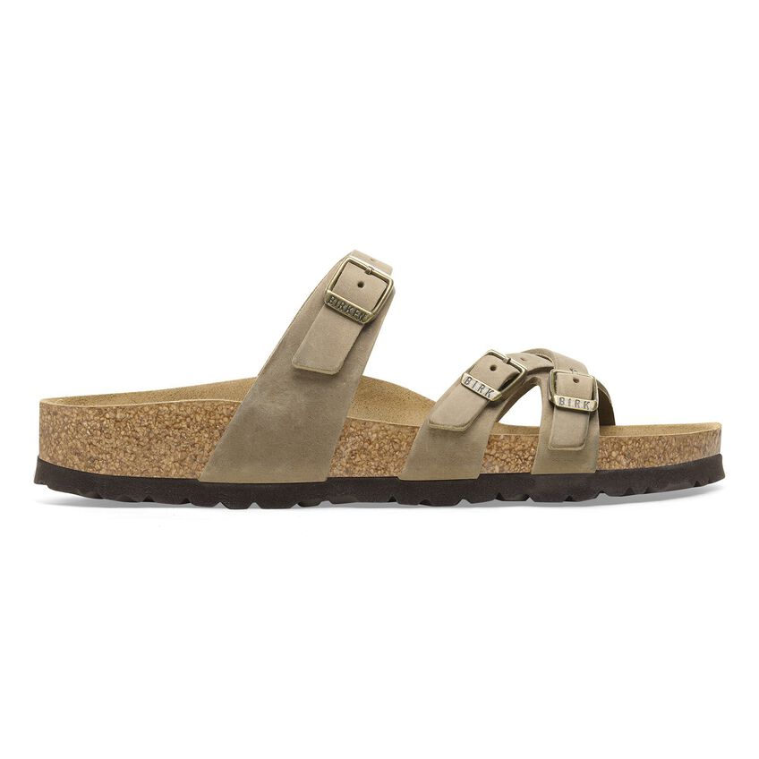 Birkenstock FRANCA 1015930 Tobacco | Cuir Largeur Régulière - Dealorys
