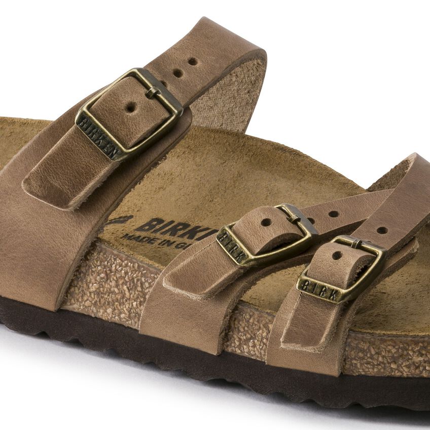Birkenstock FRANCA 1015930 Tobacco | Cuir Largeur Régulière - Dealorys