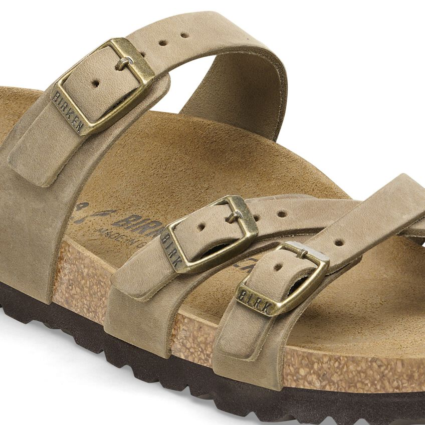 Birkenstock FRANCA 1015930 Tobacco | Cuir Largeur Régulière - Dealorys