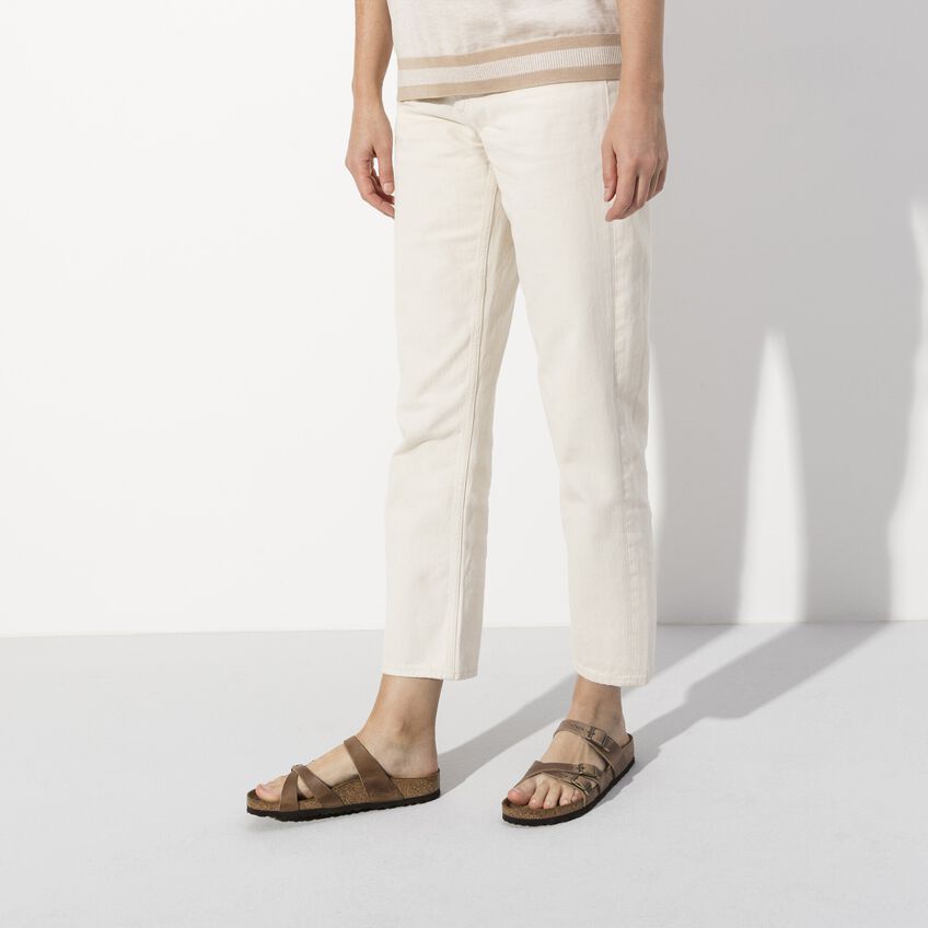 Birkenstock FRANCA 1015930 Tobacco | Cuir Largeur Régulière - Dealorys