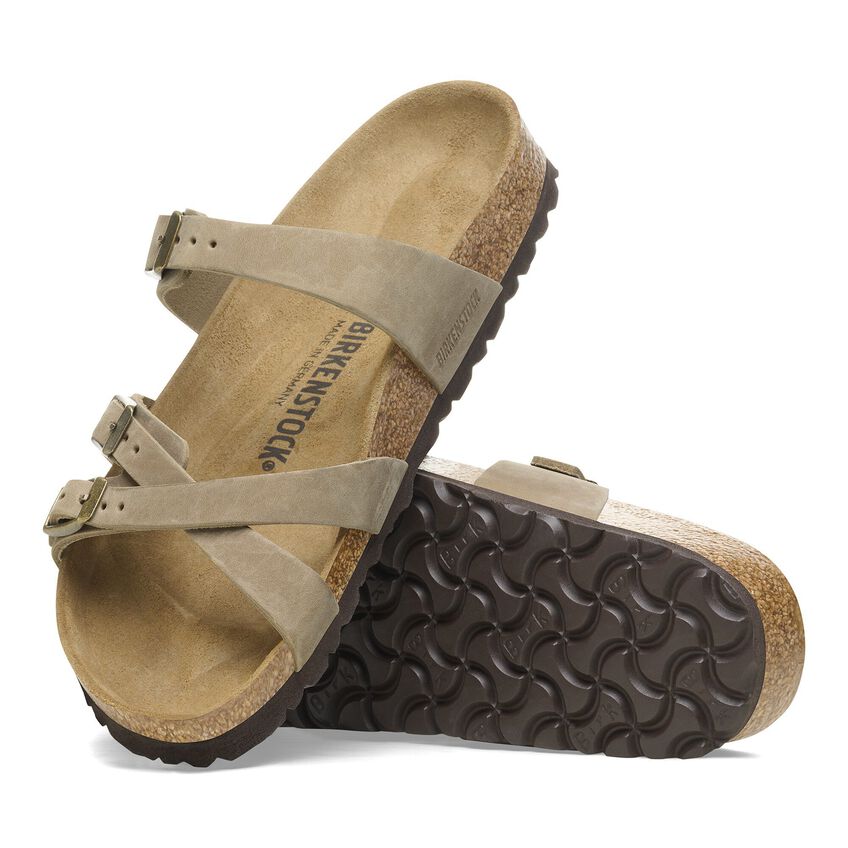 Birkenstock FRANCA 1015930 Tobacco | Cuir Largeur Régulière - Dealorys