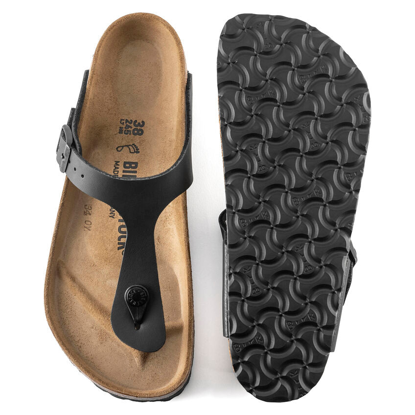 Birkenstock GIZEH 043693 Noir Largeur Étroite - Dealorys