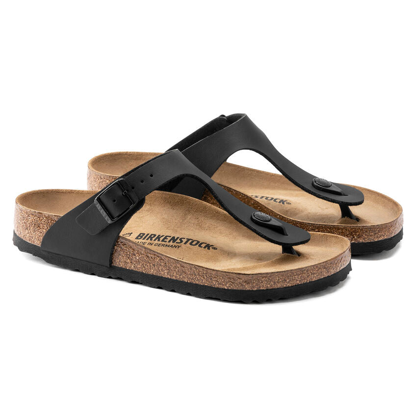 Birkenstock GIZEH 043693 Noir Largeur Étroite - Dealorys