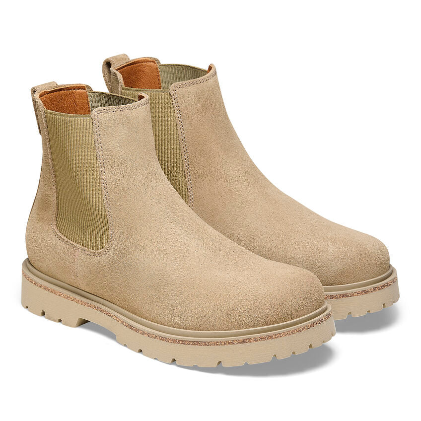 Birkenstock HIGHWOOD 1025759 Taupe | Suède Largeur Régulière - Dealorys