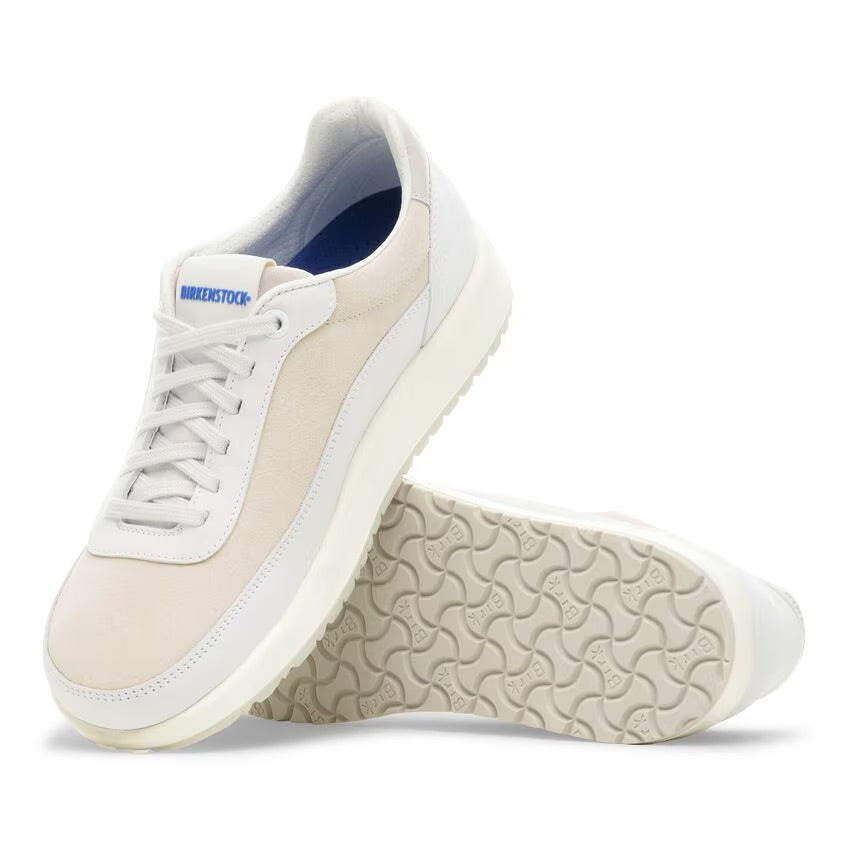 Birkenstock HONNEF CITY 1030111 Antique White | Suède/Cuir Largeur Régulière - Dealorys