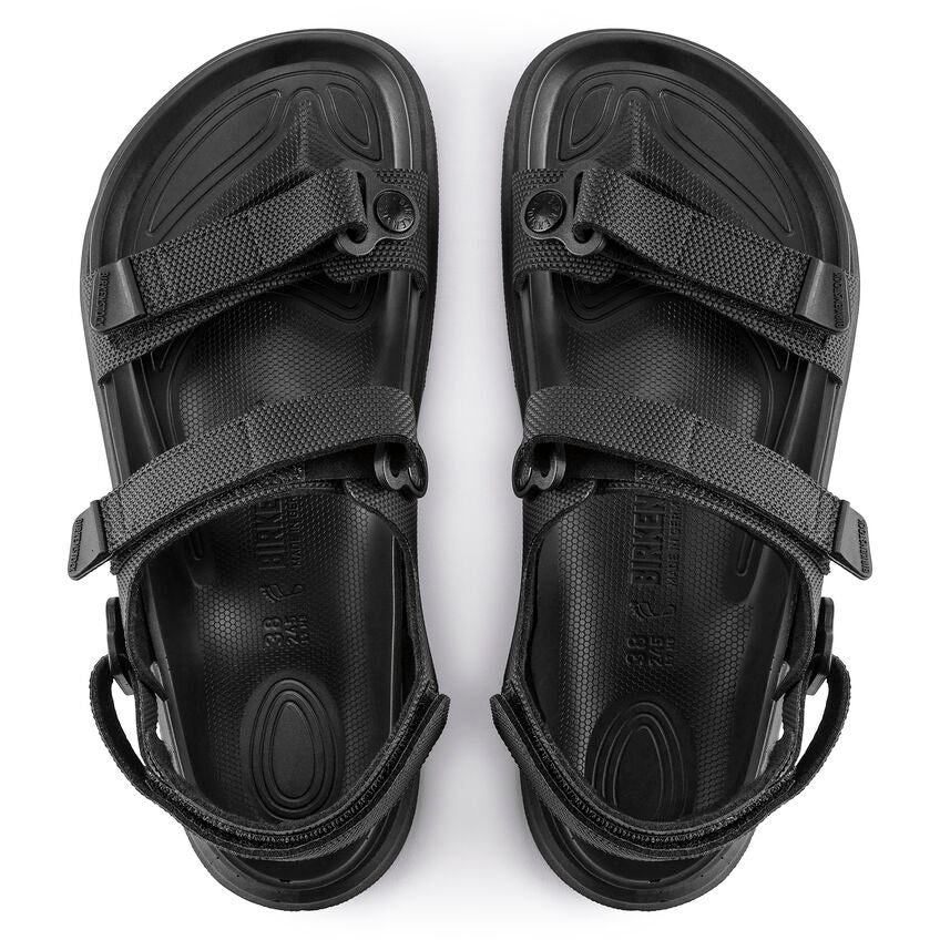 Birkenstock Kalahari CE 1019153 Futura Black | Birko-Flor Largeur Régulière - Dealorys