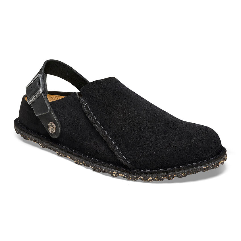 Birkenstock LUTRY 365 1025356 Noir | Suède Largeur Étroite - Dealorys
