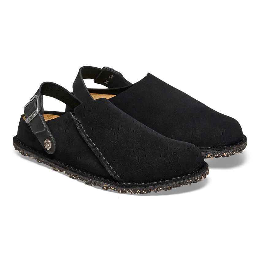 Birkenstock LUTRY 365 1025356 Noir | Suède Largeur Étroite - Dealorys