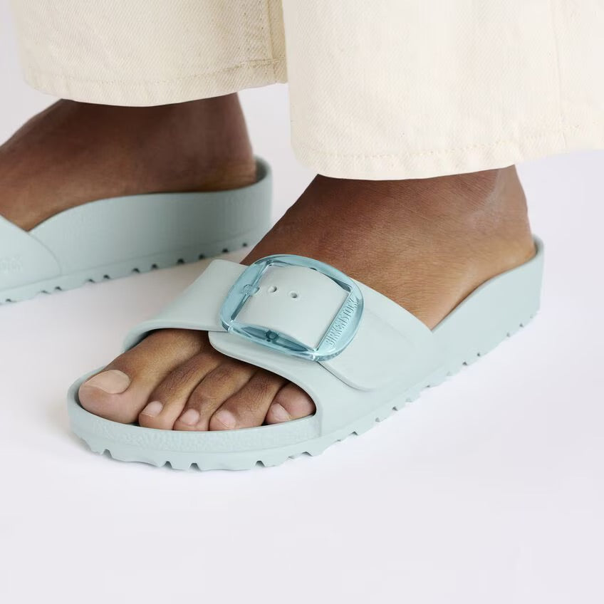 Birkenstock MADRID BIG BUCKLE EVA 1029614 Surf Green | EVA Largeur Étroite - Dealorys