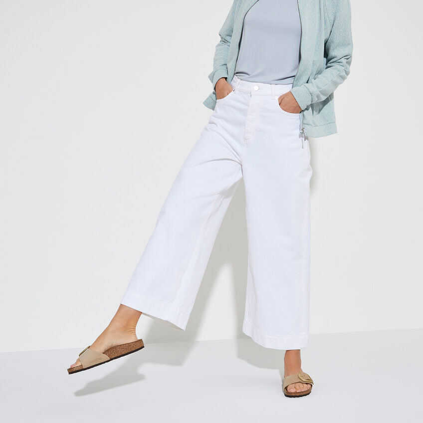 Birkenstock MADRID BIG BUCKLE 1024009 Sandcastle | Nubuck Largeur Étroite - Dealorys