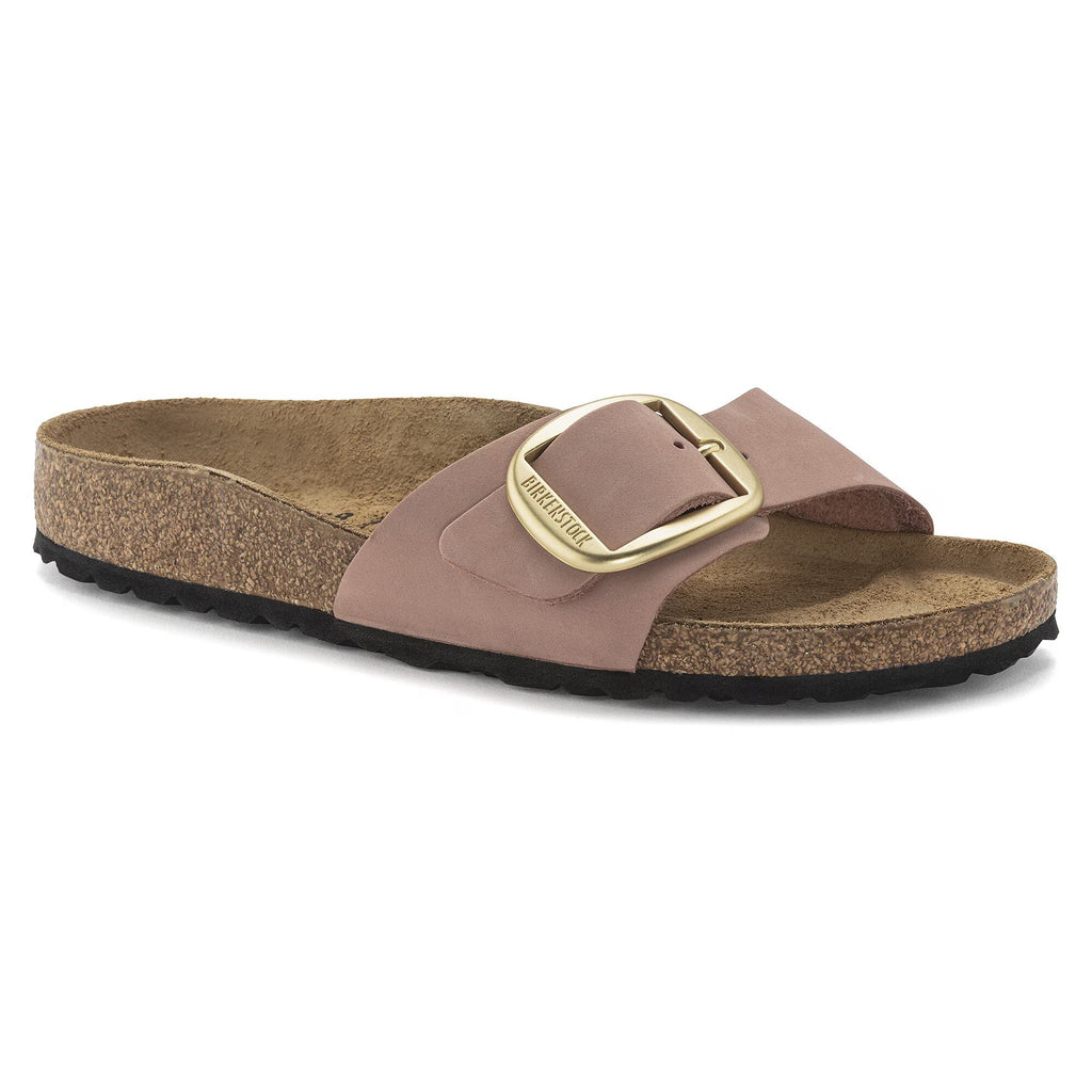 Birkenstock MADRID BIG BUCKLE 1024039 Old Rose | Nubuck Largeur Étroite - Dealorys