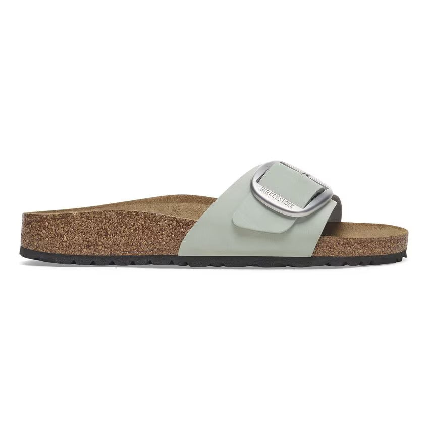 Birkenstock MADRID BIG BUCKLE 1029293 Pure Sage | Nubuck Largeur Étroite - Dealorys