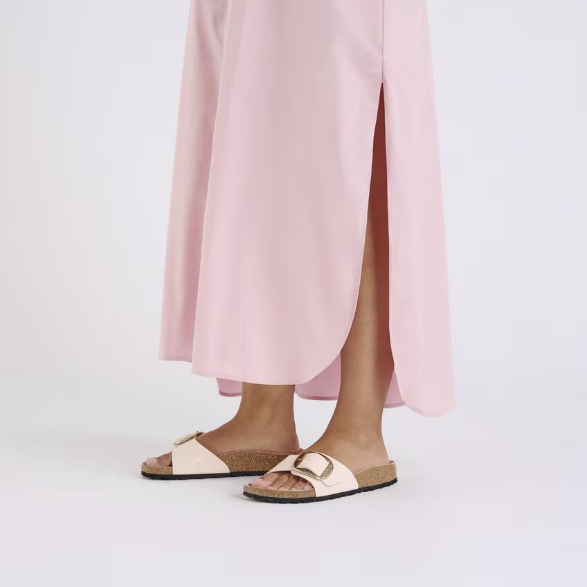 Birkenstock MADRID BIG BUCKLE 1029448 High Shine Light Rose | Cuir Largeur Étroite - Dealorys