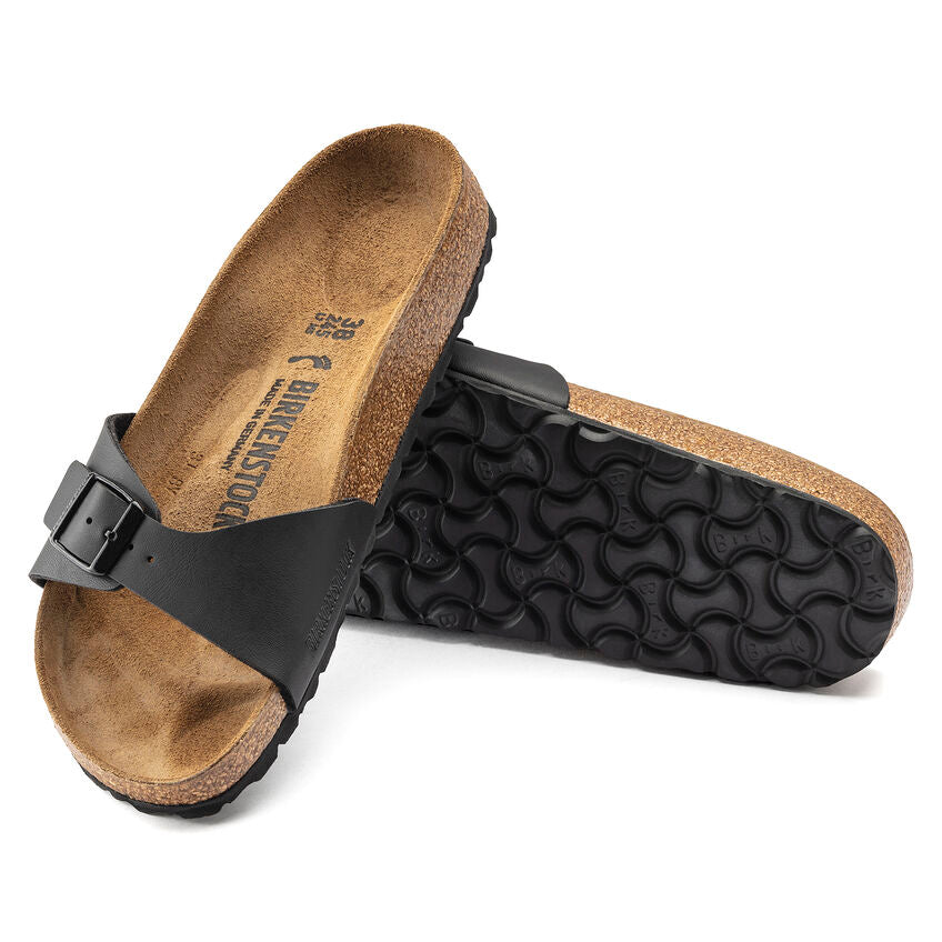 Birkenstock MADRID 040793 Noir Birko-Flor Largeur Étroite - Dealorys