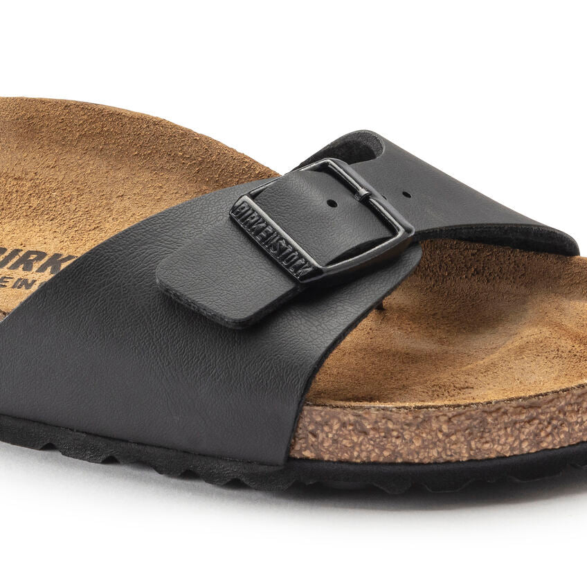 Birkenstock MADRID 040793 Noir Birko-Flor Largeur Étroite - Dealorys