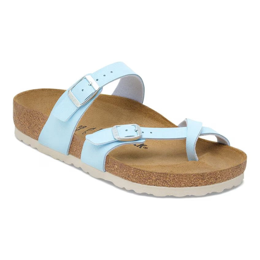 Birkenstock MAYARI 1030161 Finished Sky | Birkibuc Largeur Régulière - Dealorys