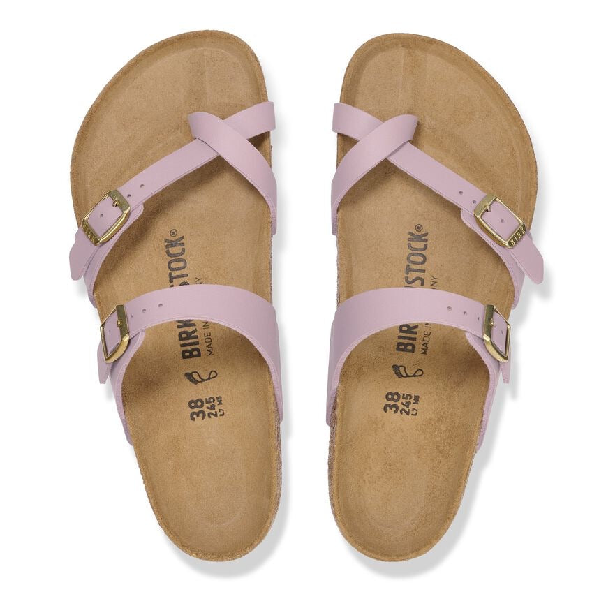 Birkenstock MAYARI 1030341 Faded Purple | Birko-Flor Largeur Régulière - Dealorys