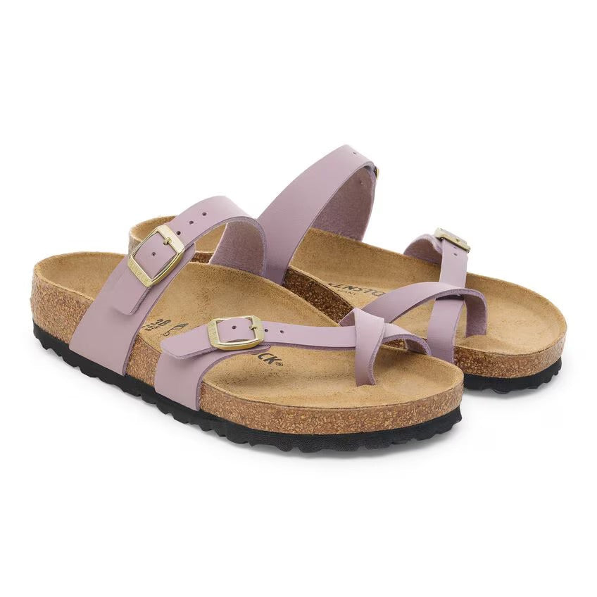 Birkenstock MAYARI 1030341 Faded Purple | Birko-Flor Largeur Régulière - Dealorys