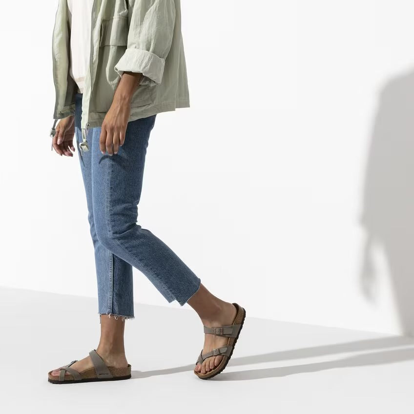 Birkenstock MAYARI 71071 Stone | Birkibuc Largeur Régulière - Dealorys