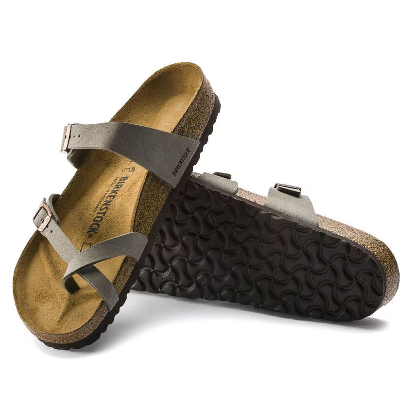 Birkenstock MAYARI 71071 Stone | Birkibuc Largeur Régulière - Dealorys