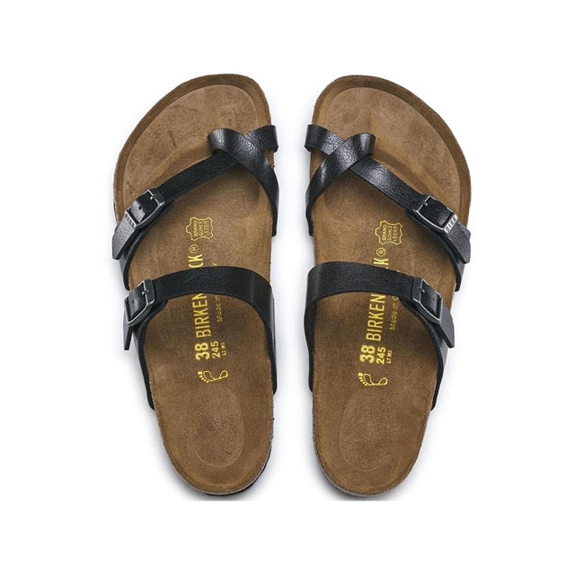 Birkenstock MAYARI 171391 Graceful Licorice | Birko-Flor - Dealorys