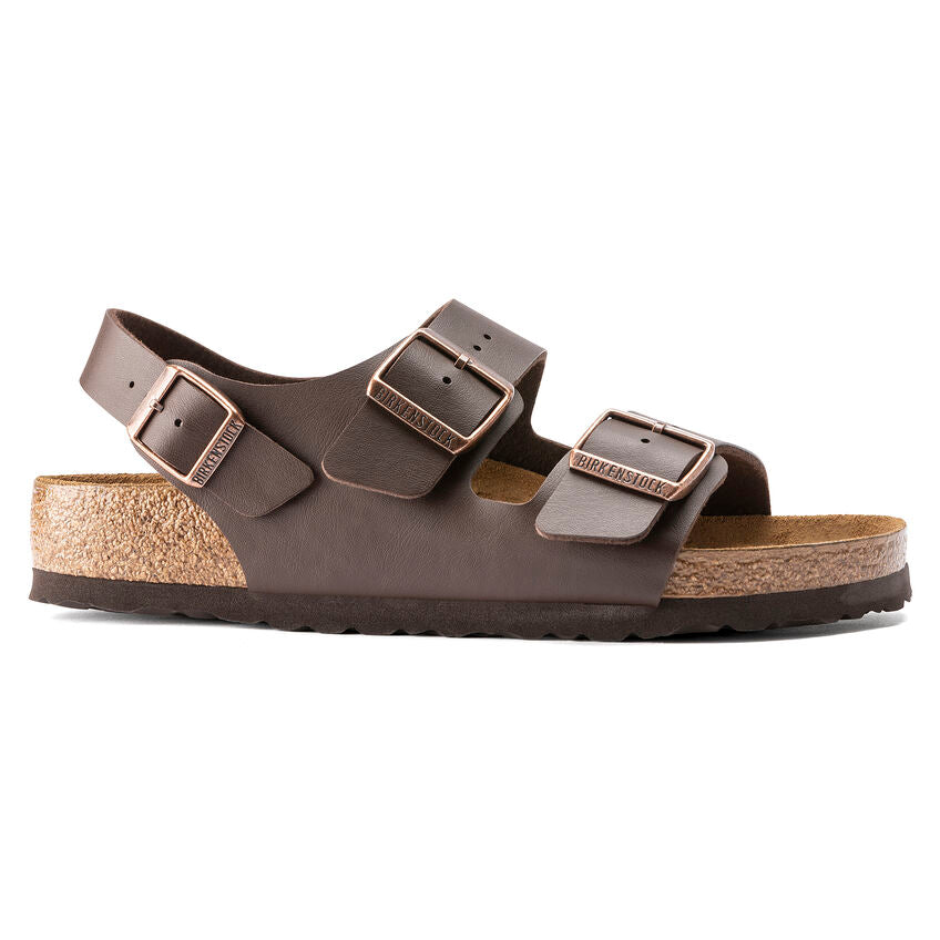 Birkenstock Milano 034701 Brun Birko Flor Largeur Régulier - Dealorys