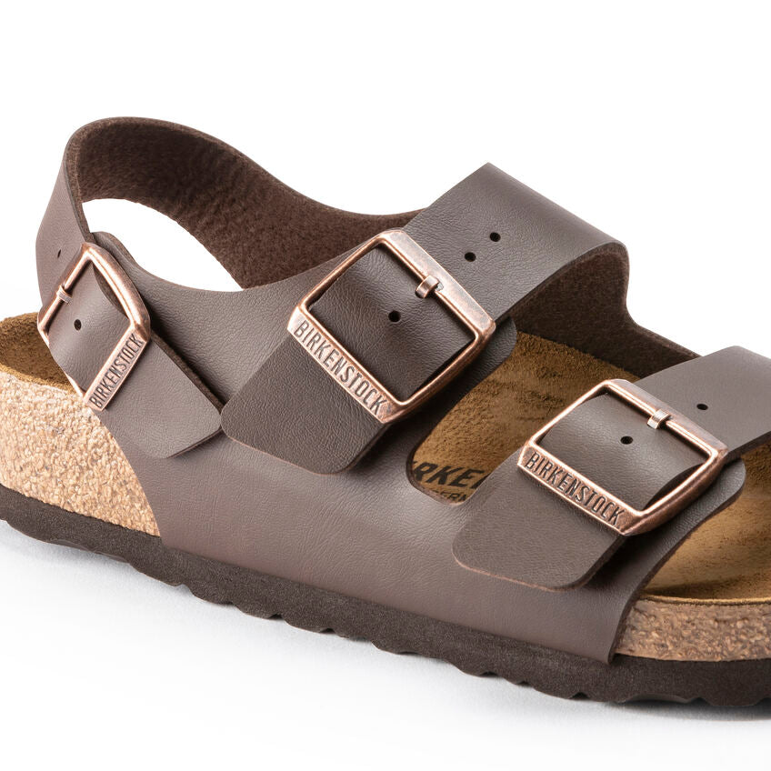 Birkenstock Milano 034701 Brun Birko Flor Largeur Régulier - Dealorys