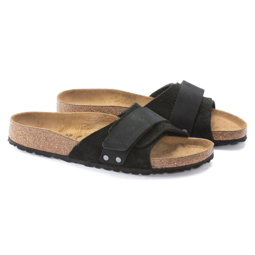 Birkenstock OITA 1024200 Black | Nubuck/Suède Largeur Étroite - Dealorys
