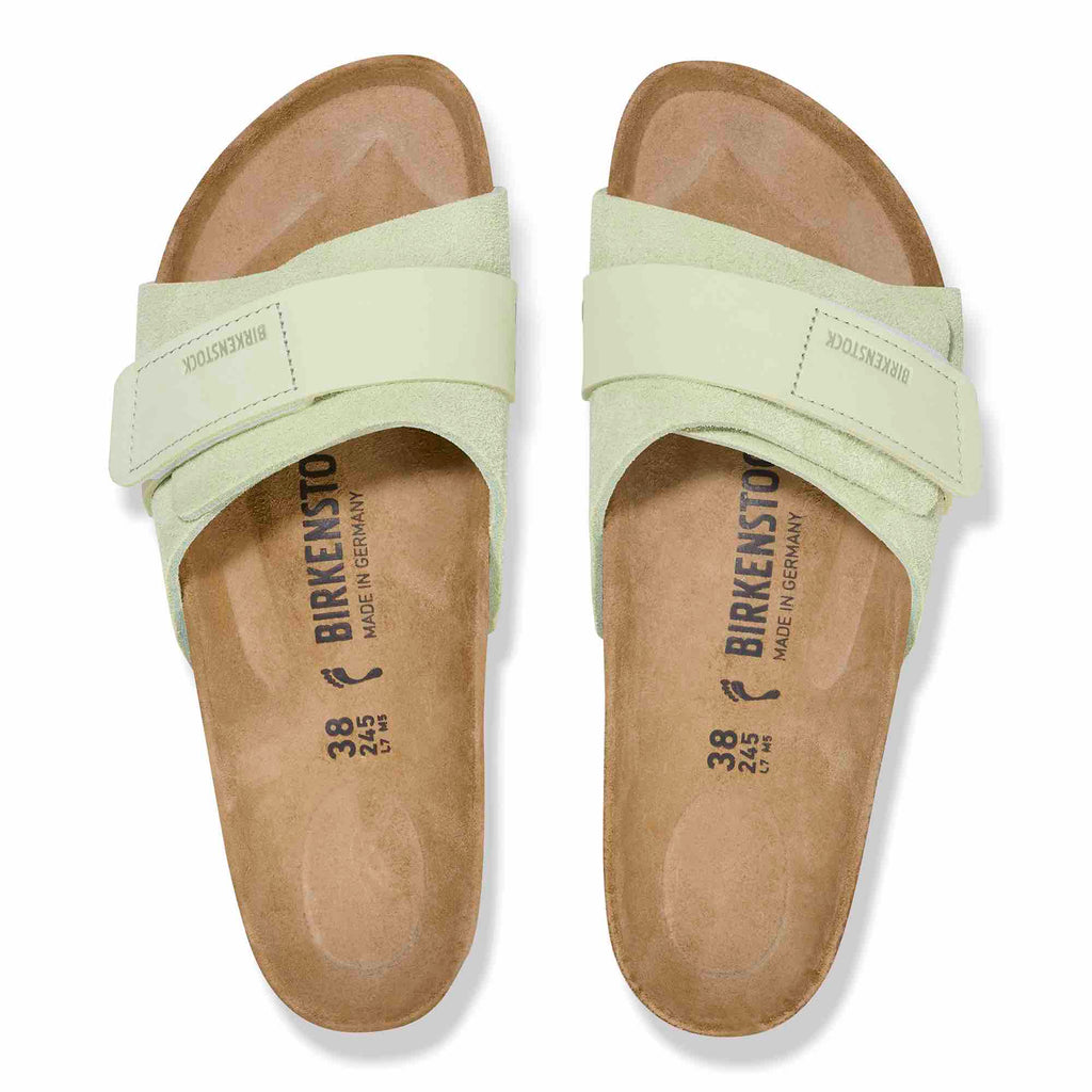 Birkenstock OITA 1026482 Faded Lime | Nubuck/Suède Largeur Étroite - Dealorys