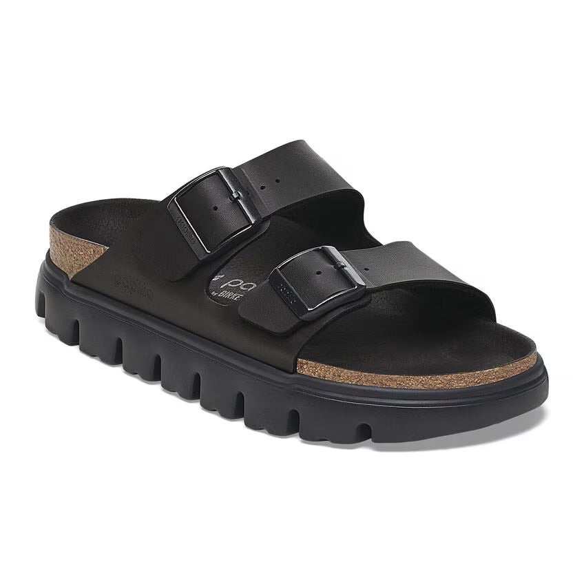 Birkenstock Papillio ARIZONA CHUNKY 1029077 Noir | Birko-Flor Largeur Étroite - Dealorys