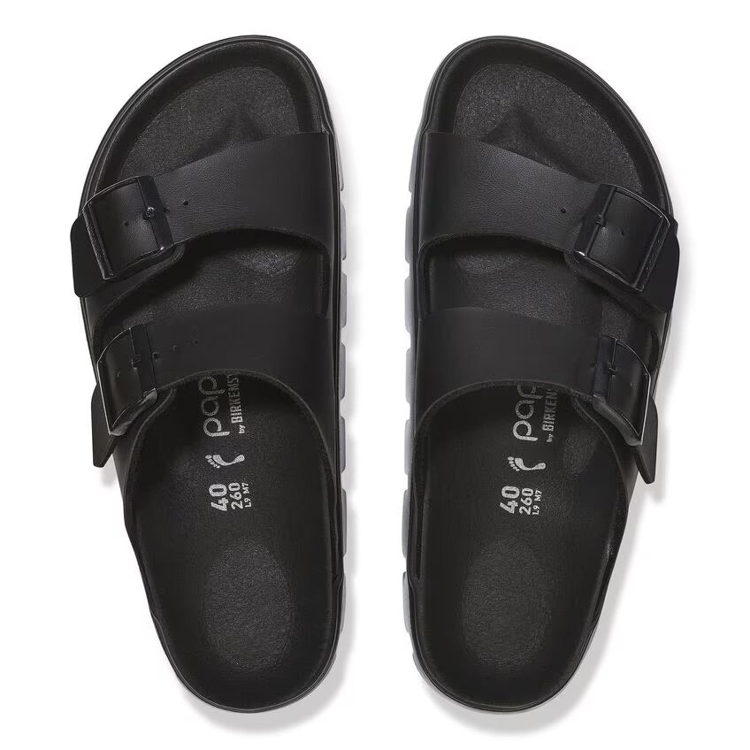 Birkenstock Papillio ARIZONA CHUNKY 1029077 Noir | Birko-Flor Largeur Étroite - Dealorys