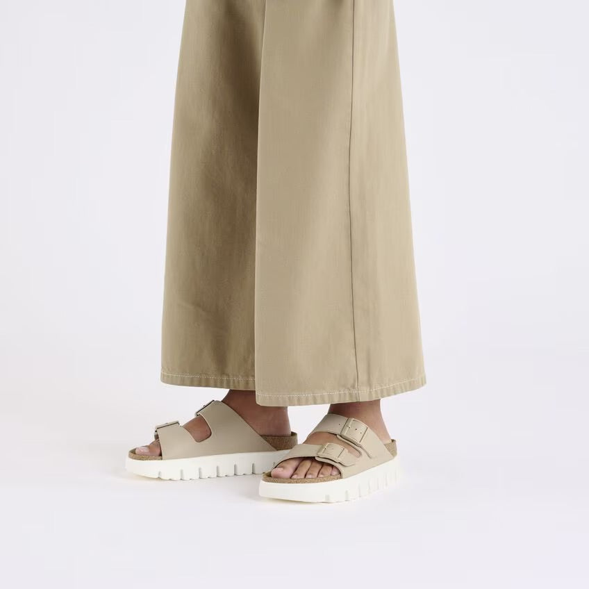 Birkenstock Papillio ARIZONA CHUNKY 1029094 Sandcastle | Birko-Flor Largeur Étroite - Dealorys