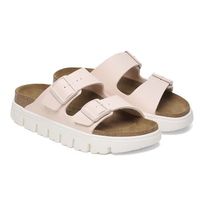 Birkenstock Papillio ARIZONA CHUNKY 1029110 Light Rose | Birko-Flor Largeur Étroite - Dealorys