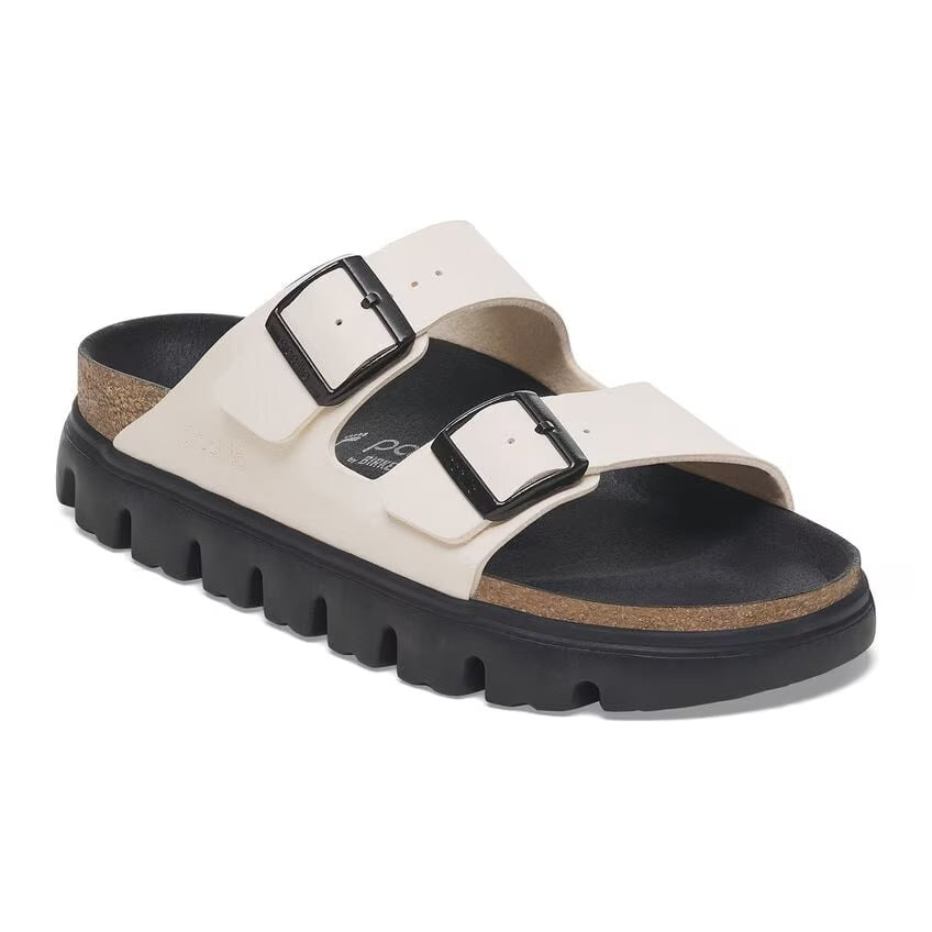 Birkenstock Papillio ARIZONA CHUNKY 1029119 Eggshell | Birko-Flor Largeur Étroite - Dealorys