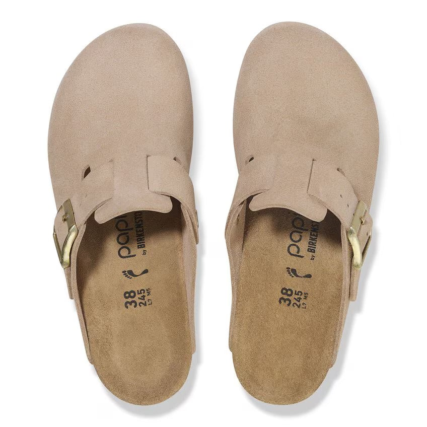 Birkenstock Papillio FANNY 1029057 Warm Sand | Suède Largeur Étroite - Dealorys