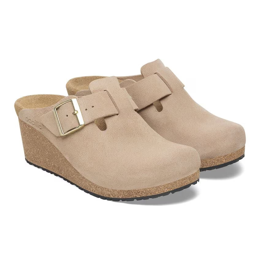 Birkenstock Papillio FANNY 1029057 Warm Sand | Suède Largeur Étroite - Dealorys
