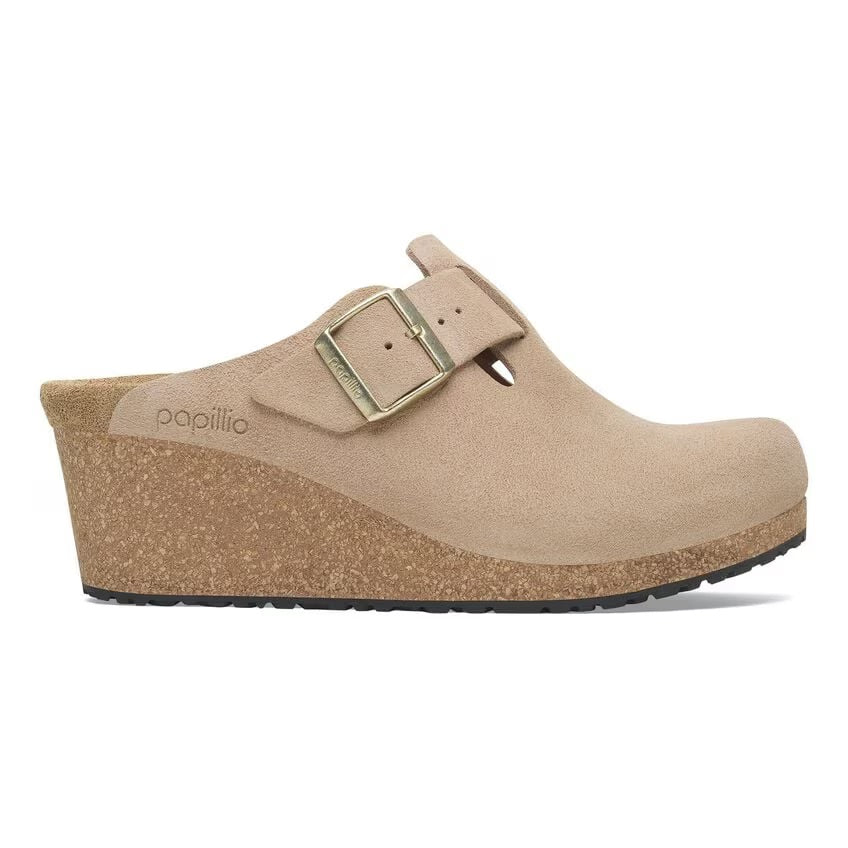 Birkenstock Papillio FANNY 1029057 Warm Sand | Suède Largeur Étroite - Dealorys