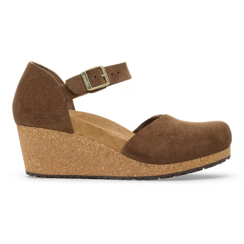 Birkenstock Papillio MARY 1030428 Dark Tea | Suède Largeur Étroite - Dealorys