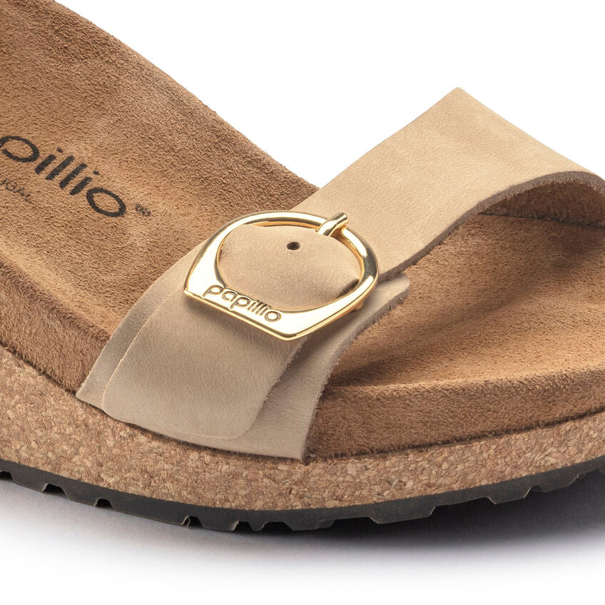 Birkenstock Papillio SOLEY 1018421 Sandcastle | Nubuck Largeur Étroite - Dealorys