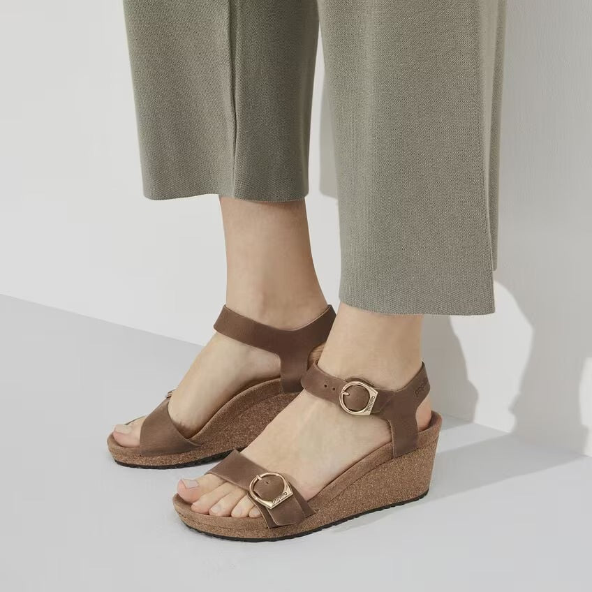 Birkenstock Papillio SOLEY 1023539 Cognac | Cuir Largeur Étroite - Dealorys