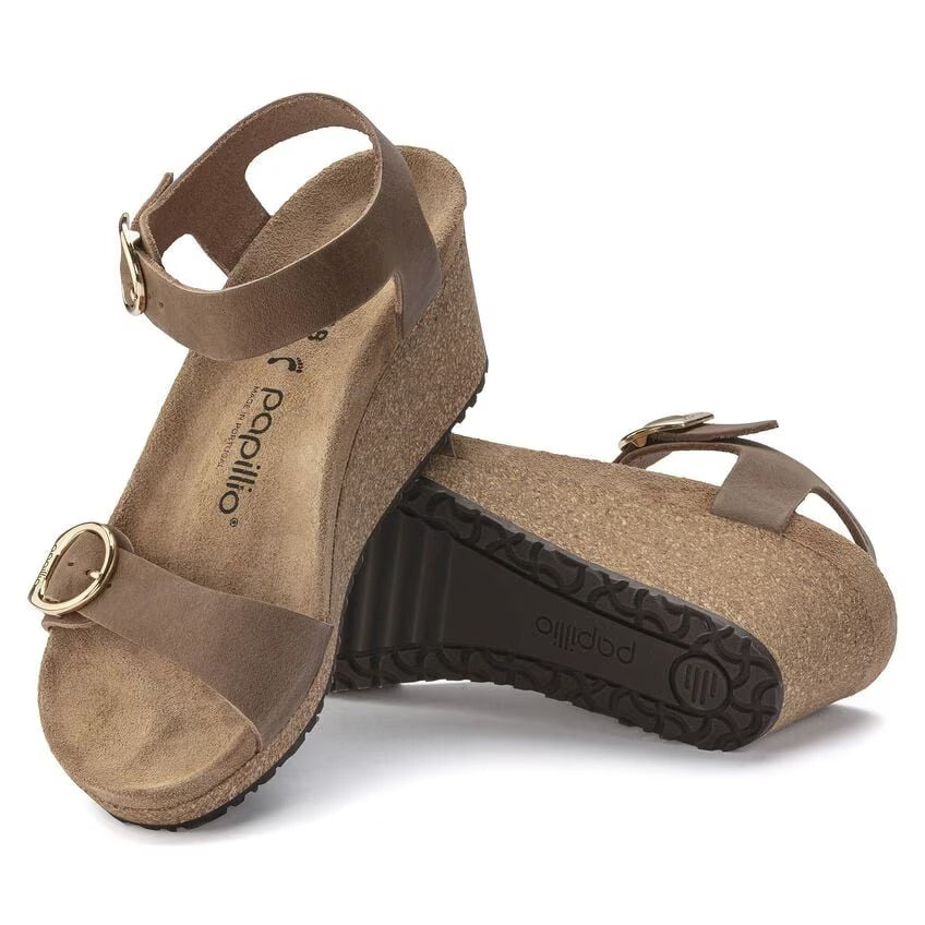 Birkenstock Papillio SOLEY 1023539 Cognac | Cuir Largeur Étroite - Dealorys