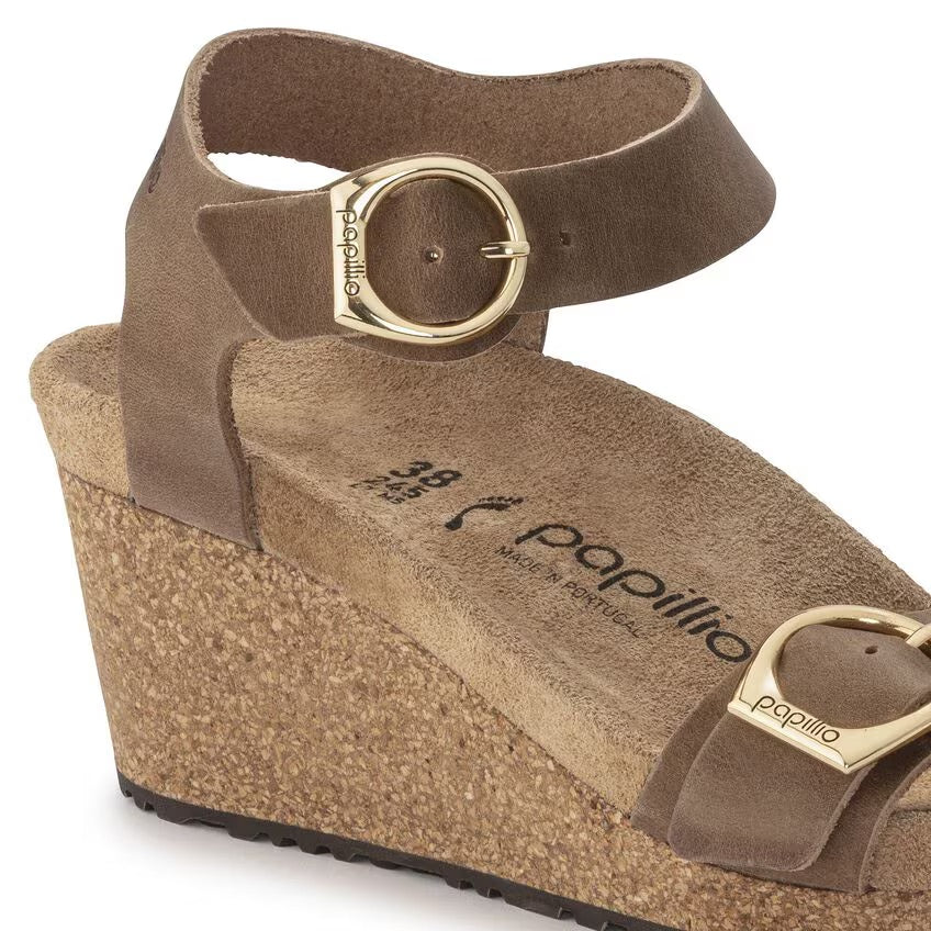 Birkenstock Papillio SOLEY 1023539 Cognac | Cuir Largeur Étroite - Dealorys
