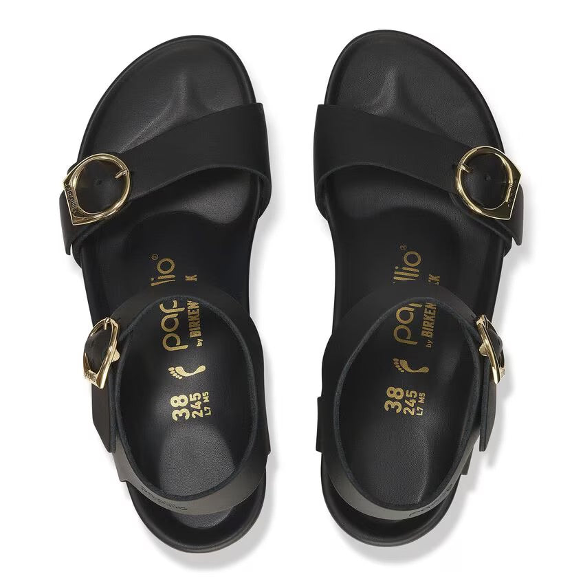 Birkenstock Papillio SOLEY 1029091 Noir | Cuir Largeur Étroite - Dealorys