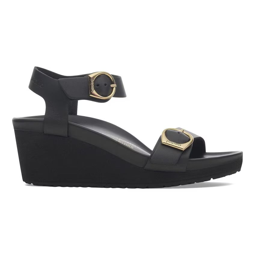 Birkenstock Papillio SOLEY 1029091 Noir | Cuir Largeur Étroite - Dealorys